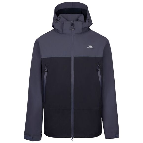Trespass Mens Fahamore Waterproof Jacket / Steel Blue